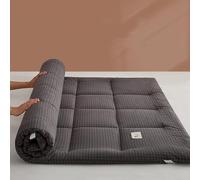 GTHTUHFD Colchón plegable japonés doble futón suave, tapete de algodón antideslizante para el hogar y el dormitorio, transpirable y de mesa, colchón portátil para Sp y Relaxat, 2-150 x 200 cm