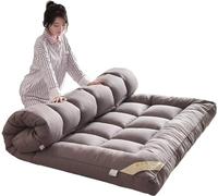GTHTUHFD Colchón portátil japonés plegable para futón para uso individual, doble, tamaño completo, 90 x 190 cm, ligero e ideal para viajes y hogar, A-90 x 190 cm