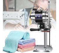 GTHTUHFD Cortadora De Cuero Eléctrica Industrial De 1200 W, Máquina De Corte De Tela con Cuchilla Recta Vertical, Cuchilla De Afilado Automático Y Diseño A Prueba De Fugas De Aceite, P,12in