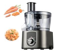 GTHTUHFD Cortadora Y Rebanadora Eléctrica De Verduras - Picadora Y Cortadora De Verduras Comercial - Máquina Automática para Cortar Patatas Y Cebollas En Cubos con Cuchilla De 8/10 Mm,Black