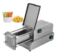 GTHTUHFD Cortadoras Eléctricas De Patatas De Acero Inoxidable, Máquina Comercial para Cortar Patatas Fritas, Cortadoras Eléctricas De Patatas Fritas, para Patatas Y Zanahorias.