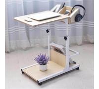 GTHTUHFD Escritorio De Oficina para Almacenamiento De Archivos, Mesa Portátil, Ajustable, con Elevación, para Computadora Portátil, para Dormitorio, Mesa Auxiliar Pequeñ