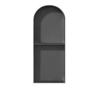 GTHTUHFD Estante De Almacenamiento De Pared De Metal, Nicho De Baño De Acero Inoxidable, con Tira De Luz Led No Regulable para Baño, Cocina, Despensa, Oficina.,Gold-70x28x12.5cmA