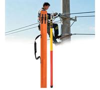 GTHTUHFD Gancho De Rescate De Emergencia Aislado, Gancho De Rescate Eléctrico De Seguridad con Mango Antideslizante, para Centrales Eléctricas/Fábricas/Reparación De Automóviles,Size_name-5m/16.4ft