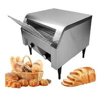 GTHTUHFD Horno Tostador Eléctrico Comercial con Cinta Transportadora, Modos De Calentamiento Seleccionables Y 7 Velocidades para Bagels Y Pan.450pieces/H