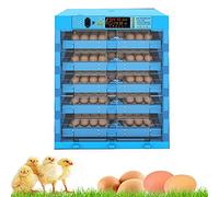 GTHTUHFD Incubadora De Huevos para 320 Huevos, Máquina Incubadora De Aves Totalmente Automática con Volteador De Huevos Incorporado Y Controlador De Temperatura Inteligente. Incub