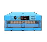 GTHTUHFD Incubadora Digital De 64 Huevos con Volteo Automático Y Temperatura Constante Inteligente. Máquina De Incubación Digital para Aves De Corral, Ideal para Pollos, Patos, G,Double Supply