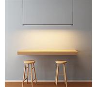 GTHTUHFD Lámpara Colgante Led De Tira para Mesa De Comedor De Restaurante, Moderna, para Oficina, Lámparas Colgantes, Luminaria Decorativa, Iluminación Colgante De Techo,100CM
