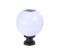 GTHTUHFD Lámpara De Columna De Globo De Acero Inoxidable Creativa, Farol Ip65 para Exteriores, Resistente Al Agua, para Poste, Porche, Puerta, Alumbrado Público, Bola Acrílica, Ilumin