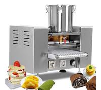 GTHTUHFD Máquina Automática Comercial para Hacer Pasteles, Máquina Automática para Hacer Cortezas De Pasteles De 6/8/10 Pulgadas Y Máquina para Producir Cortezas De Mil Capas.,6in