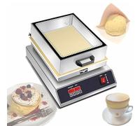 GTHTUHFD Máquina Eléctrica para Hacer Soufflés, Máquina Eléctrica para Hacer Dorayaki, Panqueques Y Soufflés, Temperatura Ajustable De 50 A 300 °C.,Singlehead