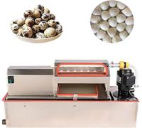 GTHTUHFD Peladora Eléctrica De Huevos De Codorniz, Semiautomática De 25 W, con Sistema De Circulación De Agua, Ideal para Huevos De Codorniz Y Aves Pequeñas.