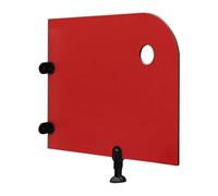 GTHTUHFD Separador De Urinario con Diseño De Dibujos Animados para Baño De Jardín De Infancia, Amarillo, 60X80Cm, Paquete De 5, Pantalla Protectora para Urinario, Apto para,Red-60x60cm 2pcs