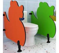 GTHTUHFD Separador De Urinario Infantil, Mampara para Inodoro De Jardín De Infancia para Máxima Privacidad, Separador De Urinario para Una Mejor Separación.,Yellow a-60x80cmx3pcs