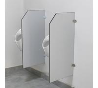 GTHTUHFD Separador Impermeable De Alta Resistencia para Urinarios con Soporte De Pared - para Baños De Hombres - Paquete De 2 para Mayor Privacidad E Higiene,White-4pcs