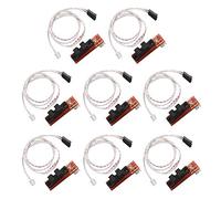 GTIWUNG 8Pcs Módulo de interruptor de límite de final de carrera mecánico, Interruptor óptico De Límite Mecánico Compatible Con La Impresora 3D RepRap RAMPAS 1.4