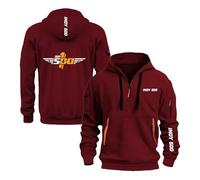 GTKRMXOB Sudaderas con Capucha Estampadas para Hombre Ropa De Abrigo In.di.an.Ap.OL.is 500 Jerséis Tops Abrigos Deportivos Media Cremallera Deportiva Manga Larga-JHSe||m