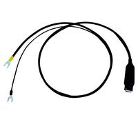 GTL-116B cable de medición pinza de cocodrilo, conexión de horquilla x2 L: 1,...
