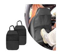 GTLM 2 Piezas Protector Asiento Coche,Kick Mats Protección Respaldo,Impermeable Repelente de La Suciedad Organizador Asiento Coche,Universal Organizador Coche para Coche Camión SUV