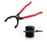 GTLM 30cm Llave Filtro Aceite,Ajustable en 3 Posiciones + Cabezal en Ángulo de 15