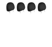 GTLM 4 Piezas de Fundas para Reposacabezas Coche,Fundas Asiento Coche en Fibra Transpirable Reposa Cabezas para Decoración y Protección,Accesorios Coche para Camiones SUV