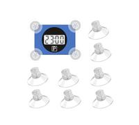 GTLM 8 Piezas de Ventosas para Coche de 3 cm,Ventosas de Alta Adherencia para Fijar Discos de Estacionamiento,Accesorios Coche Versátiles Adecuados para la Mayoría de los Vehículos