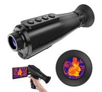 GTMEDIA Térmico 384x288(AI Super Resolución) Hawkeye Ai15 Monocular de Imagen Térmica 1.43" Gran Pantalla Monocular para Caza 12H de Visión Nocturna con Wi-Fi Hotspot/Sta./Mic