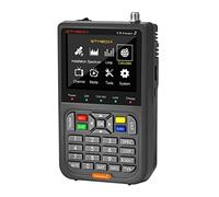GTMEDIA V8 Finder 2 Localizadores de satélites Digital Sat Finder Meter buscador de satélites medidor de señal de Portátil satélite parabolica DVB-S/S2/S2X H.264 HD 1080P, 3.5" LCD, 7,4 V/4000 mAh