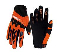 Gtopart - Guantes transpirables para niño, 50 g, para ciclismo o patines, color naranja, tamaño XXS