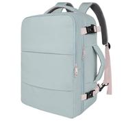 GTOULHH Mochila informal Mochila Para Ordenador Portátil De Viaje, Maleta Aprobada Por Avión Para Mochila De Viaje Con Puerto De Carga USB para Viaje Negocio Universidad(Light blue)