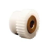 GTPBAO 1 Uds engranaje recto cilíndrico 0,8 módulo 38 dientes engranaje recto 0,8 M 38T piñón recto manga de cobre agujero interior Hardware de Dirección(10mm bore)