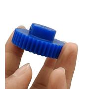 GTPBAO 1 Uds. Engranaje recto de plástico de 1M con módulo paso 1 18T a 60 dientes engranaje cilíndrico de nailon azul piñón de agujero interior de 10mm Hardware de Dirección(60 Teeth)