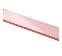 GTPBAO Barra colectora de cobre rojo T2 de 10 mm a 40 mm, placa de tierra conductora cuadrada plana for proyectos de bricolaje de modelismo. Artesanía sólida(25x30x200mm)