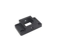 GTPBAO Bloque de fijación de doble cara for bloque de conexión de brida de pie de soporte de Base fija de perfil de aluminio 3030 4040 Accesorios(Negro,4040)