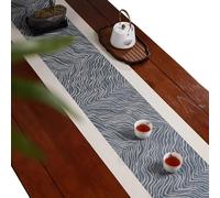 GTPBAO Caminos de Mesa Ancho 30cm Mantel Individual De PVC Impermeable Camino De Mesa Resistente Al Calor para Cocina Restaurante Salón De Té Tapete Lavable(30x420cm/11.8x165in)