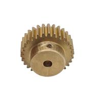GTPBAO Cobre 0,7 M 43T engranaje recto con paso 31,5mm diámetro 5mm espesor de dientes piñón recto 0,7 módulo 43 dientes engranaje Herrajes para ejes(12mm bore)