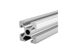 GTPBAO Perfil de aluminio 2020, estándar europeo, 20x20mm, tubo cuadrado, marco de extrusión de ranura tipo T for estantes de flores, gabinete DIY carril de carga(850mm)
