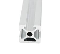 GTPBAO Perfil de aluminio 2020N1 de 4 piezas con sello de una sola cara, ranura tipo T, marco de riel lineal estándar europeo for vitrinas y estanterías de flores. Carril extruido(250mm 9.84")