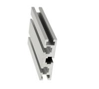 GTPBAO Perfil de aluminio 2080 de 20 x 80 mm, marco de extrusión lineal con ranura de 8,25 mm for paneles de máquinas de grabado y barandillas de equipos. Carril extruido(950mm 37.4" long)