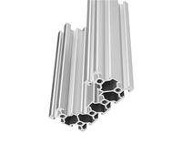 GTPBAO Perfil de aluminio con ranura en V 4080U, estándar europeo, 40 x 40 mm, extrusión de riel lineal, máquina de grabado, marco DIY Carril extruido(800mm 31.5")