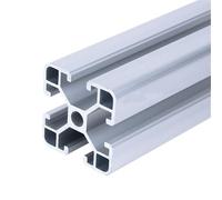 GTPBAO Perfil de aluminio de riel lineal 4040, 40 x 40 mm, extrusión de tubo cuadrado for marcos de bricolaje, acuarios, estanterías y vallas industriales. Carril extruido(550mm long)