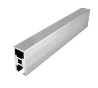 GTPBAO Perfil de aluminio tipo H 1530 de 15 x 30 mm con sello de una sola cara, extrusión industrial, for marco de puerta, soporte de muebles Carril extruido(100mm 3.94" long)