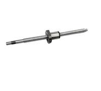 GTPBAO Tornillo de bola SFS1620 de grado C7, 16 mm de diámetro, 20 mm de paso, extremo BK12 BF12 mecanizado for robótica de movimiento de alta velocidad movimiento(450mm 17.72" long)