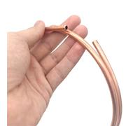 GTPBAO Tubo capilar de cobre blando T2 de 2 metros for refrigeración de aire acondicionado. Recto(2.2 x 1.2mm)