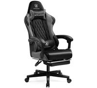 GTPLAYER Silla Gaming, ergonómica, con reposapiés, lumbares y Almohadas, Acolchadas, Carga máxima: 150 kg