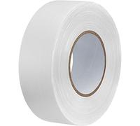 GTSE - Cinta americana blanca de 48 mm x 50 m - Cinta de tela resistente, adhesiva e impermeable - Para reparar, fijar, agrupar, reforzar y sellar - 1 rollo