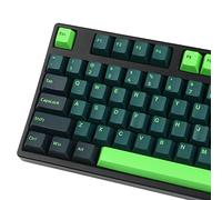 GTSP Night Runner - 166 Teclas PBT de doble inyección para teclado mecánico, para interruptor Cherry MX, motivo de onda sonora (no necesariamente españolas)