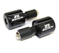 gtspeed negro "GSXR" bar ends para Suzuki GSXR 600 750 1000 1100 TL1000 Sv650 SV1000S Hayabusa Katana 600 750 Bandit 1200 (leer descripción del producto para modelo & año spcification)