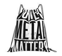 GTTDFASJ Mochilas Power Metal Matters multifunción portátiles con cordón para guardar libros para hombres mujeres y estudiantes.