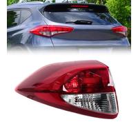 GttuiT Coche Montaje de Luces traseras para Hyundai Tucson 2015-2018 Luz Trasera Reflector Parachoques Trasero Freno Trasero Señal Giro Cubierta Piloto Trasero, Left Back Outside